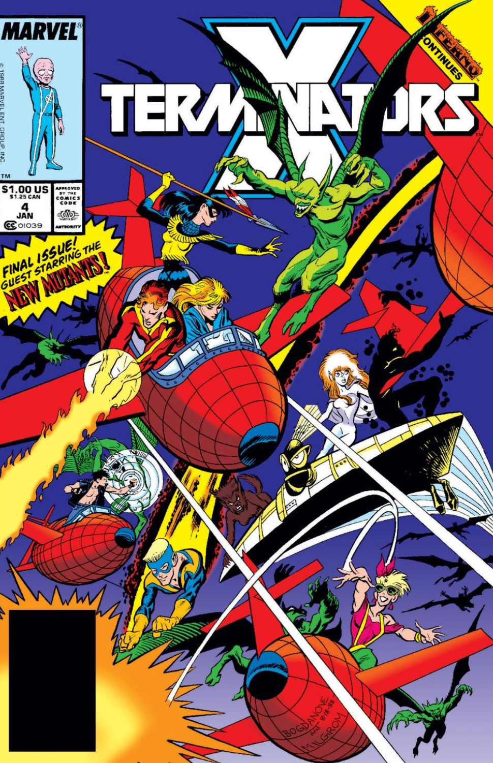 X-Terminators #4 (1989)