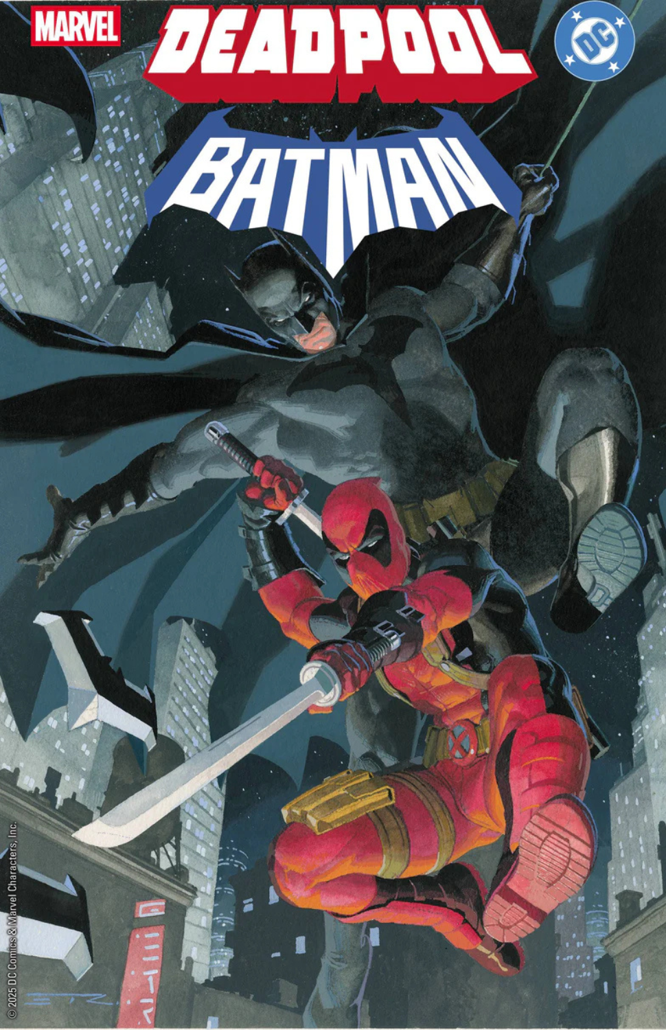 Marvel/DC: Deadpool/Batman #1 (Esad Ribic Variant)