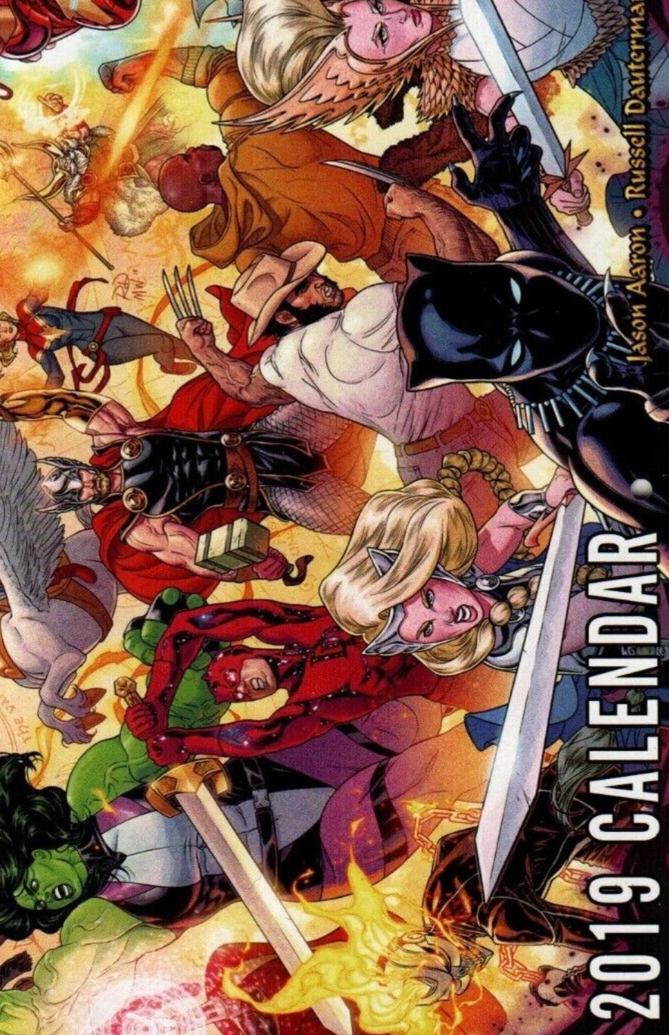 Marvel 2019 Official Calendar - War Of The Realms