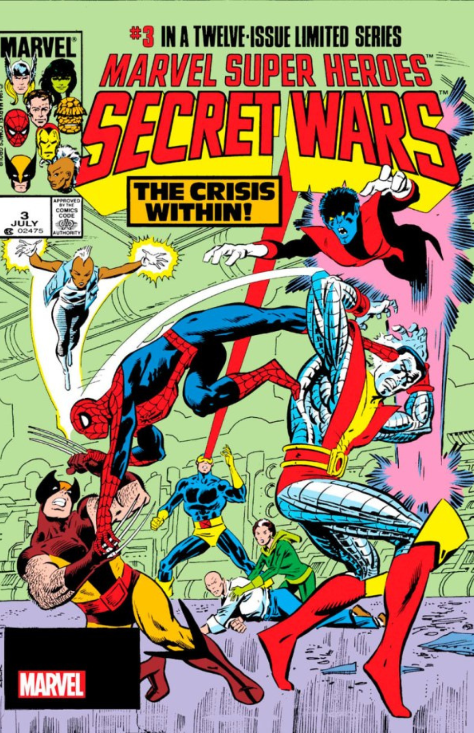 Marvel Super Heroes Secret Wars #3 Facsimile Edition