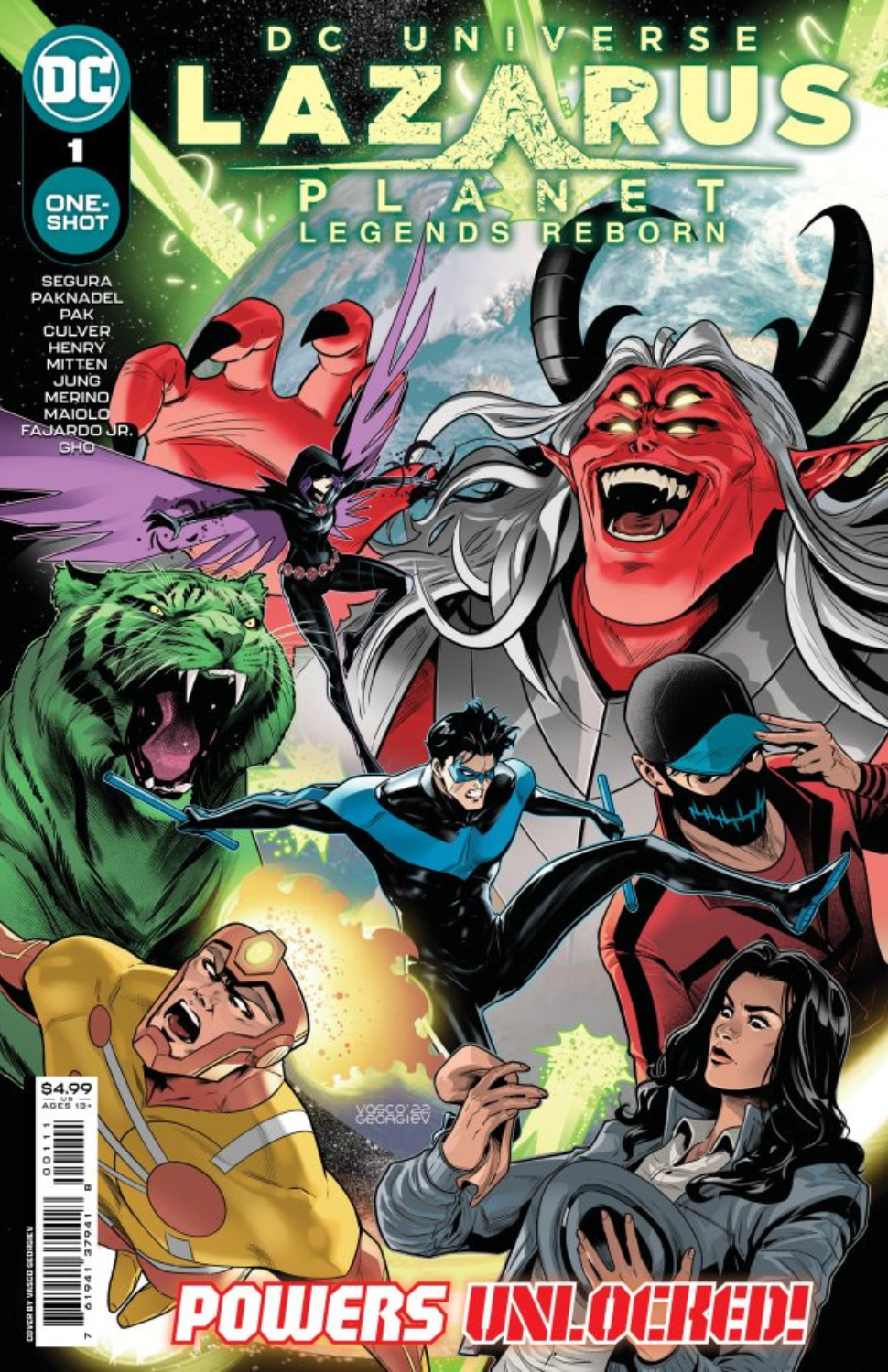 Lazarus Planet: Legends Reborn #1 (One Shot)