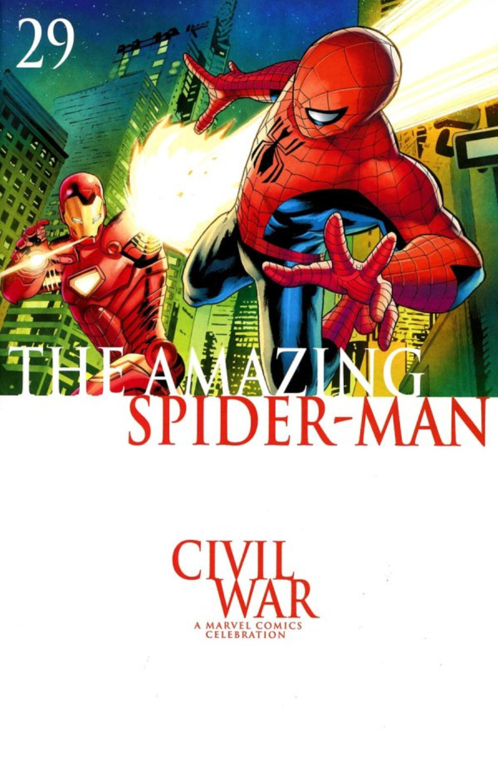 Amazing Spider-Man #29 (Civil War Celebration Variant)