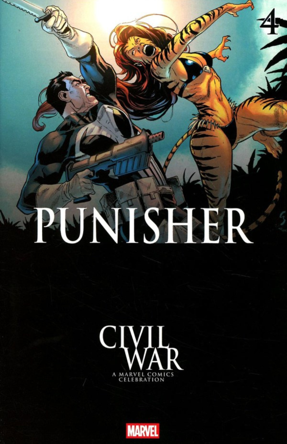 Punisher #4 (Civil War Celebration Variant)