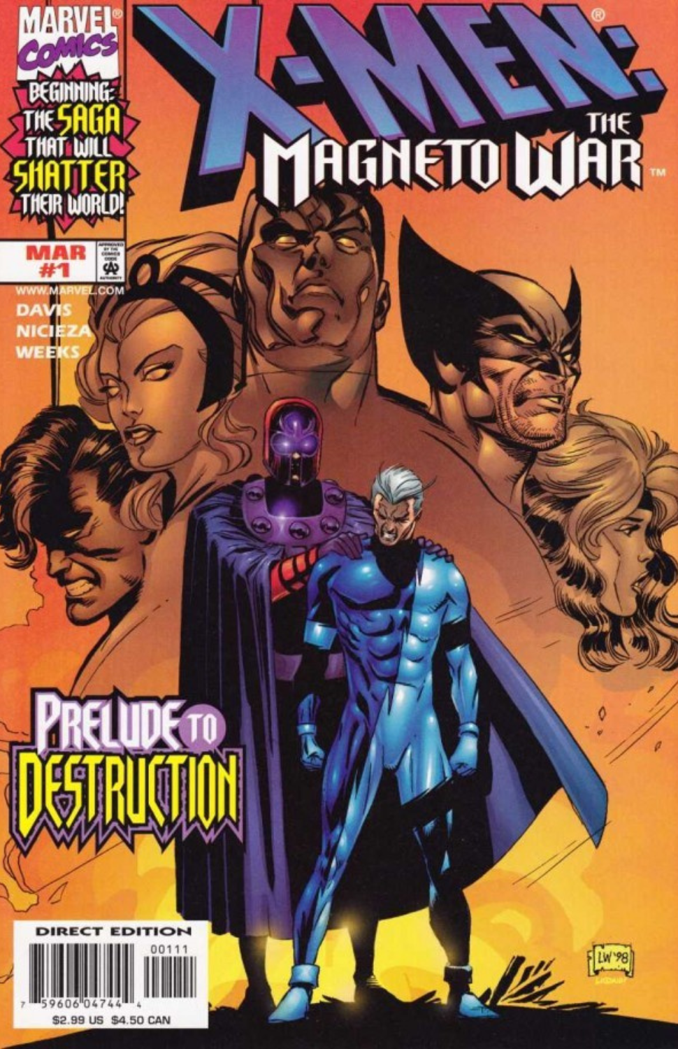 X-Men: The Magneto War #1 (1999)