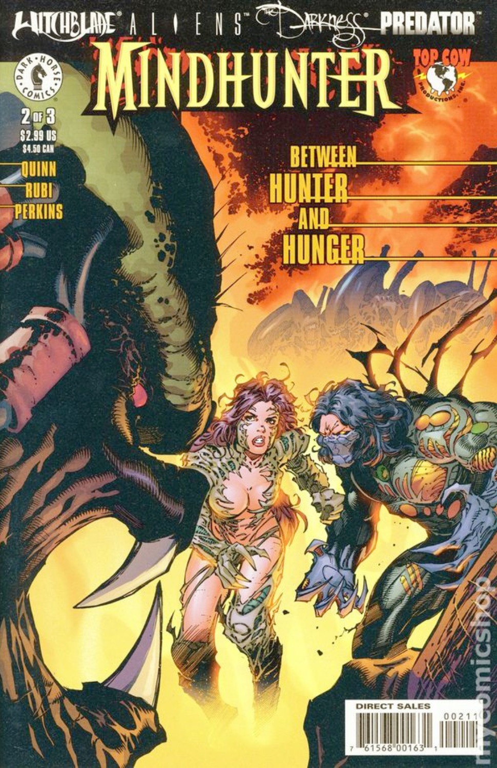 Witchblade/Aliens/Darkness/Predator: Mindhunter #2 (2000)
