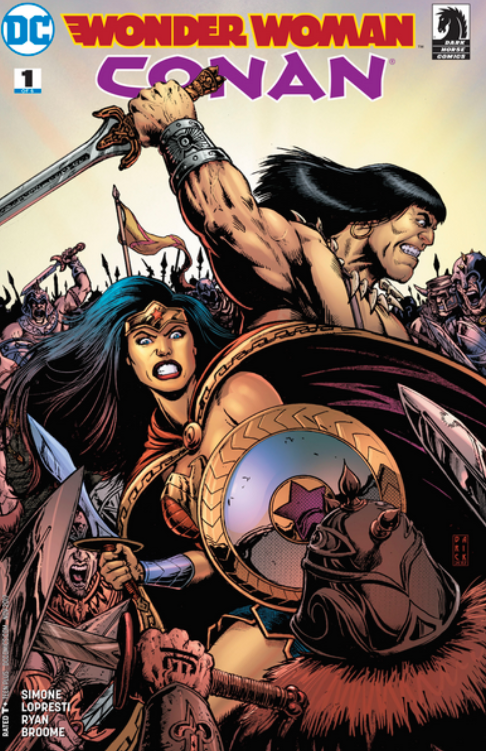 Wonder Woman / Conan #1 (2017 DC / Dark Horse)