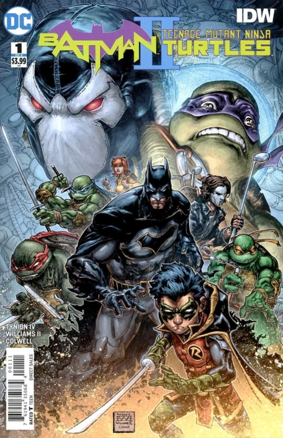 Batman / Teenage Mutant Ninja Turtles II #1