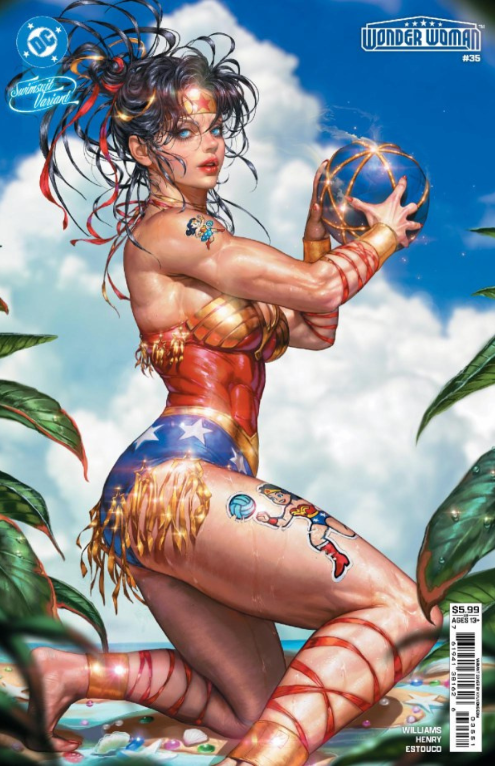 Wonder Woman #35 (Swimsuit Variant)