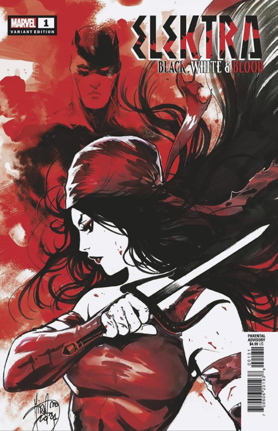 Elektra: Black, White & Blood #1