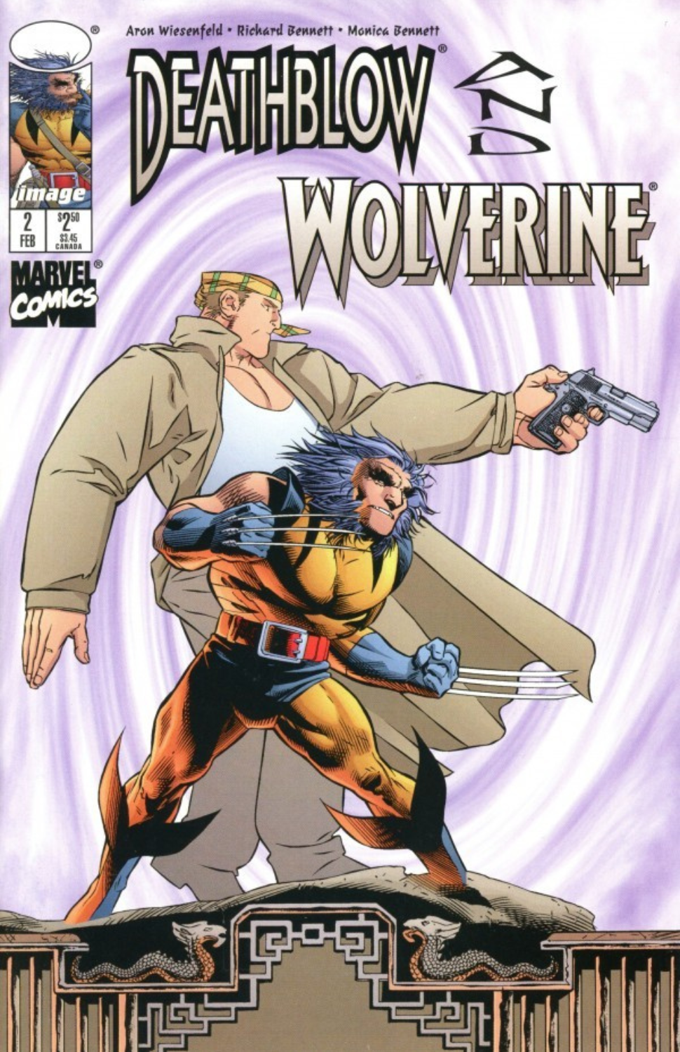 Deathblow and Wolverine #2 (1996 Marvel/Image)