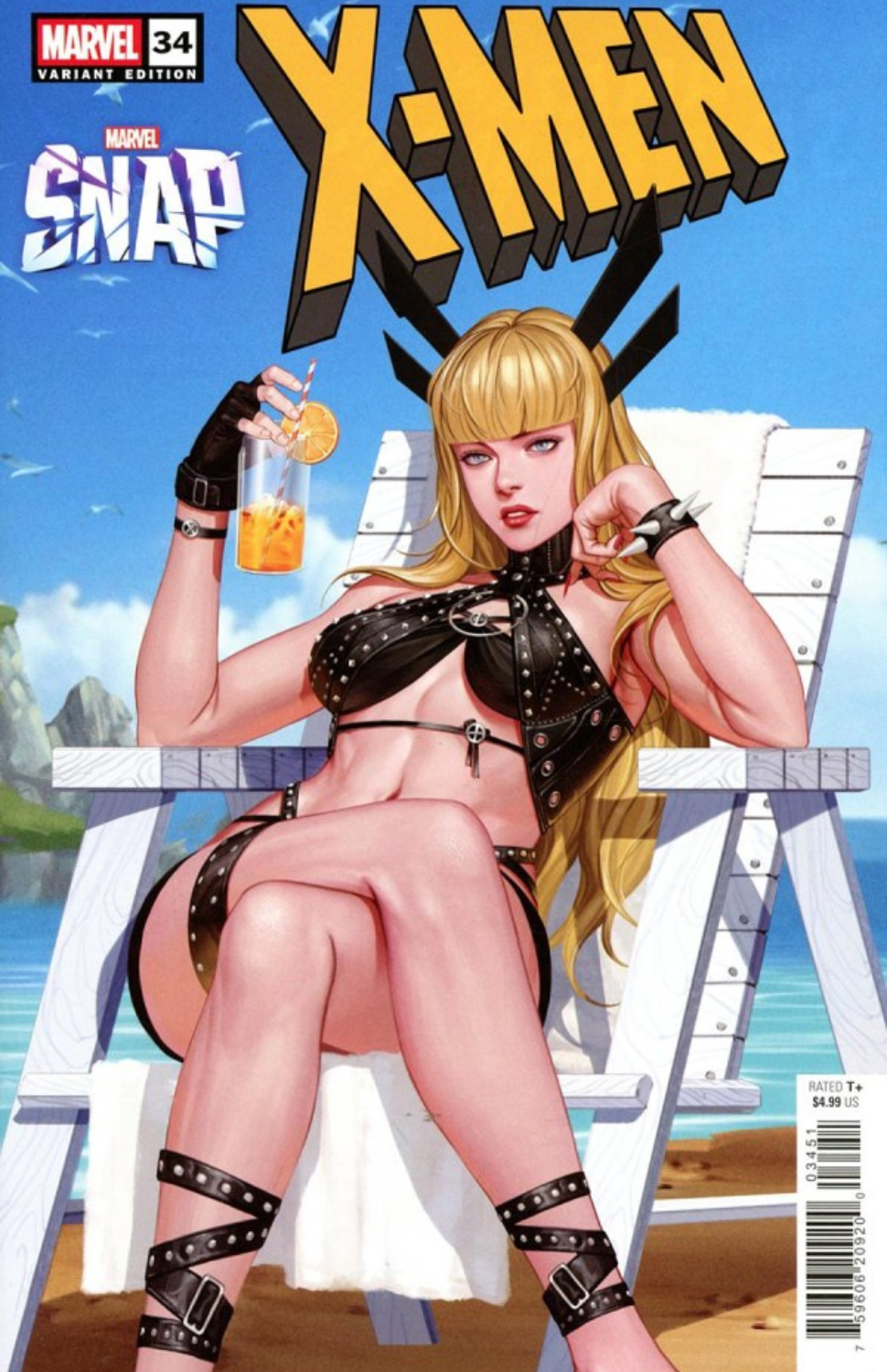X-Men #34 (Magik Swimsuit Variant)