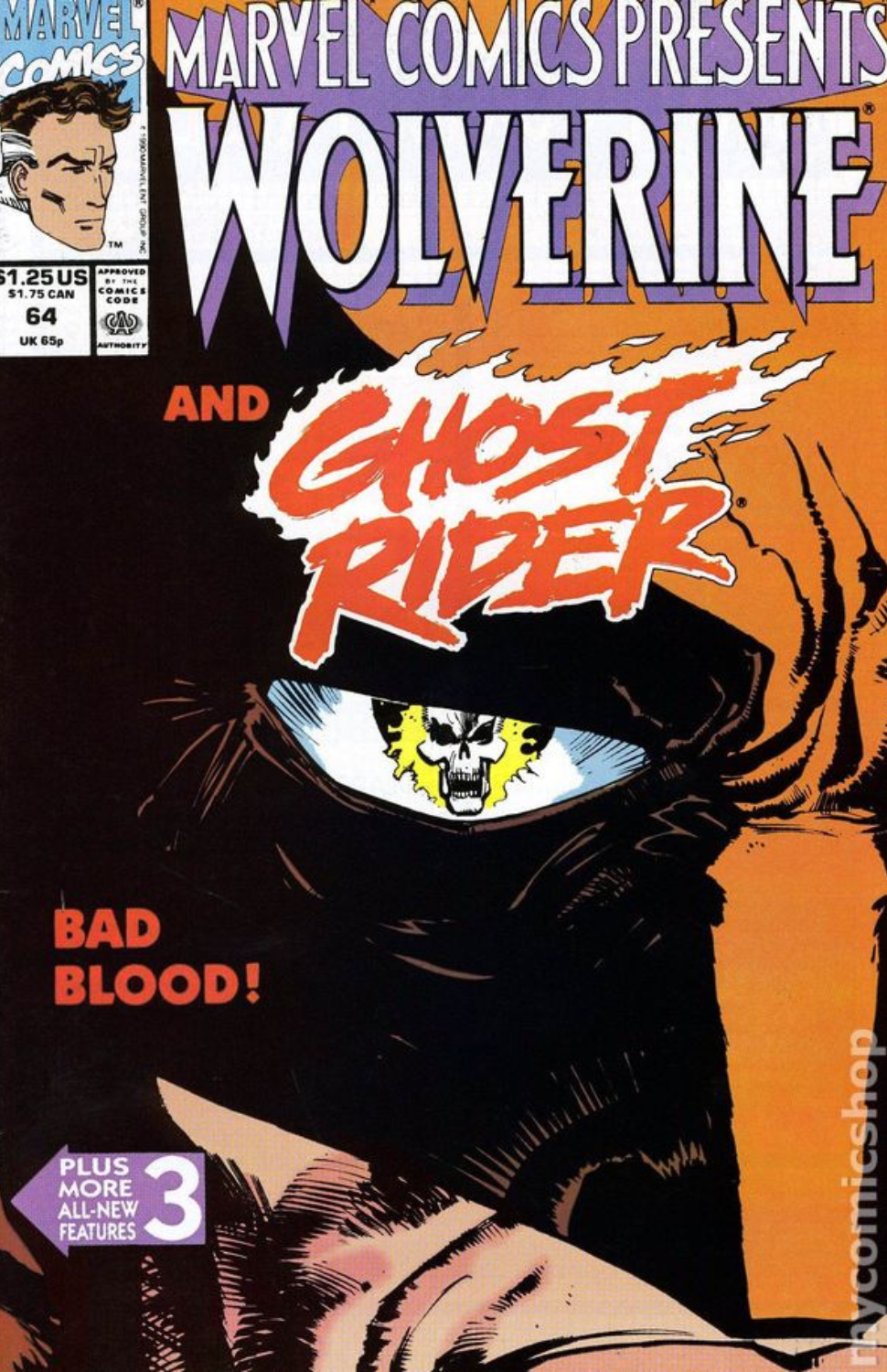 Marvel Comics Presents Wolverine and Ghost Rider (1990)