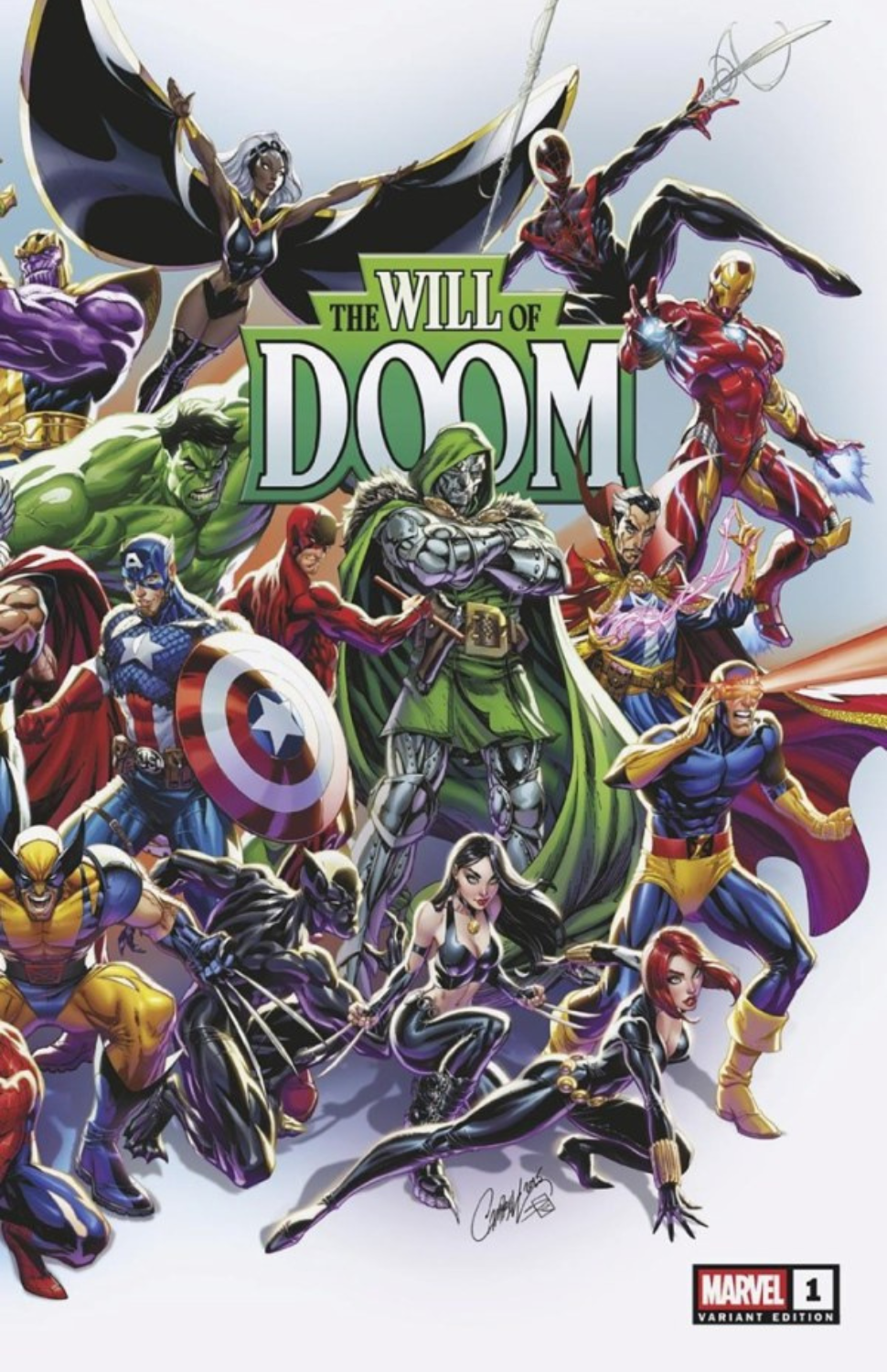 The Will Of Doom #1 (J. Scott Campbell Wraparound Variant)