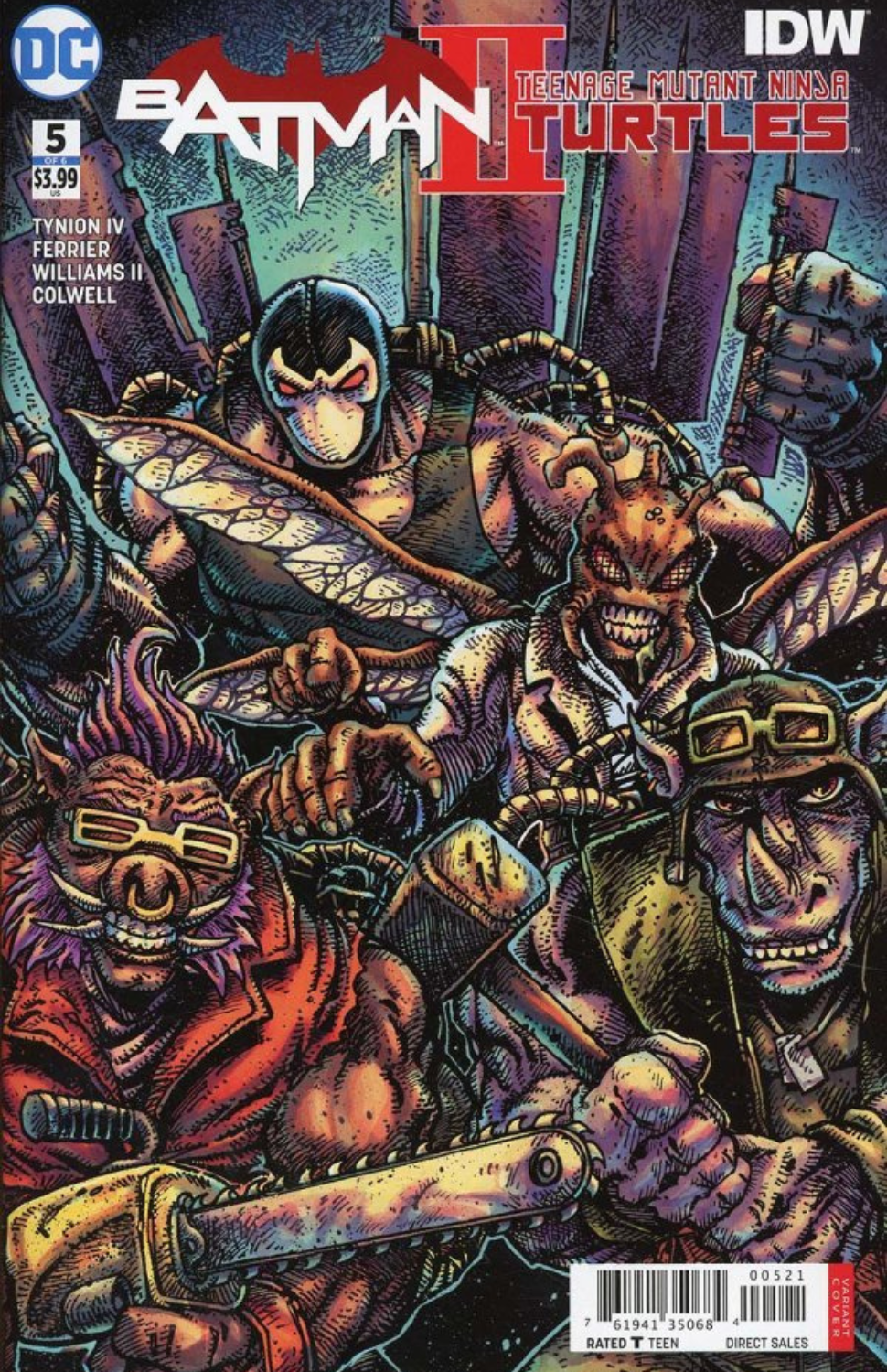 Batman / Teenage Mutant Ninja Turtles II #5