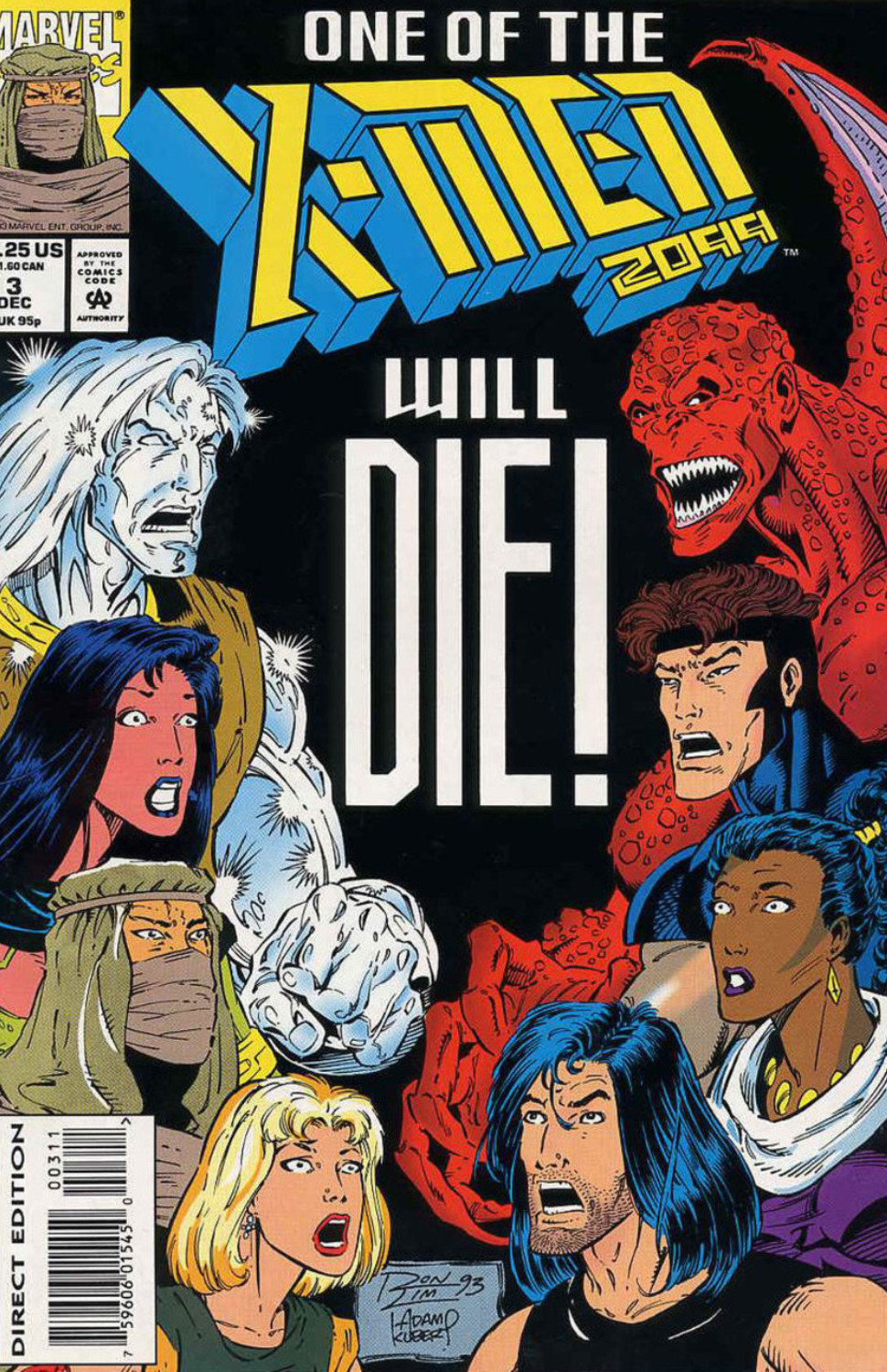 X-Men 2099 #3 (1993)