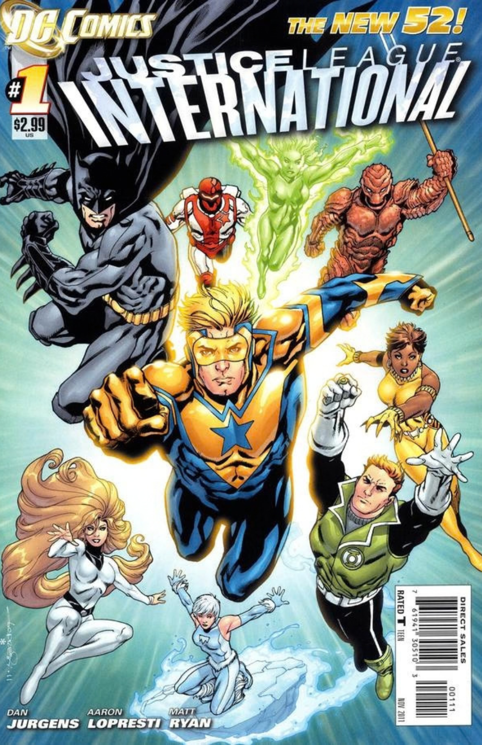 Justice League International #1 (2011)