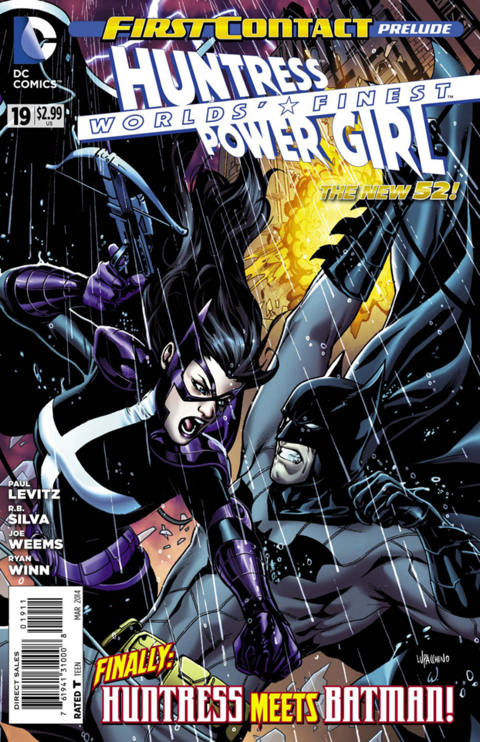 Worlds' Finest #19 - Huntress / Power Girl (2014)