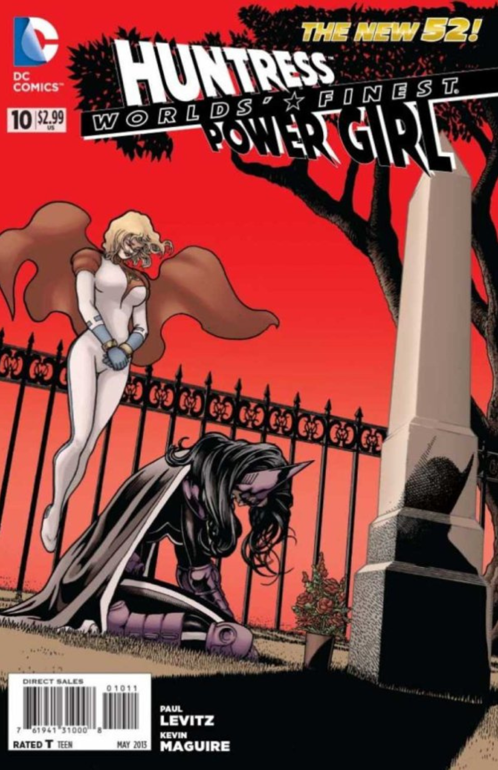 Worlds' Finest #10 - Huntress / Power Girl (2013)
