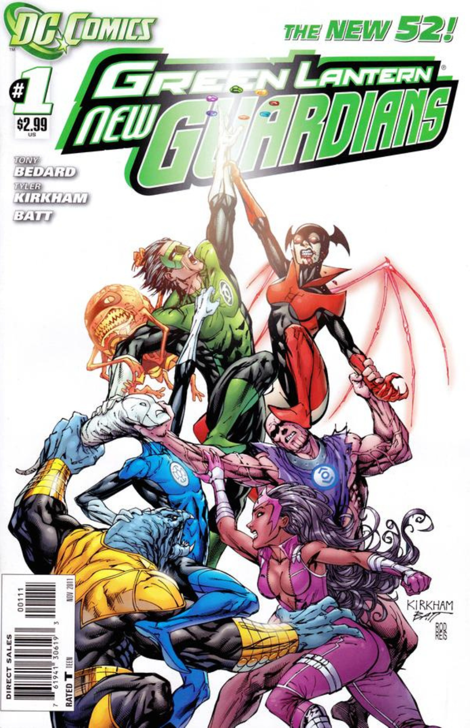 Green Lantern: New Guardians #1 (2011)