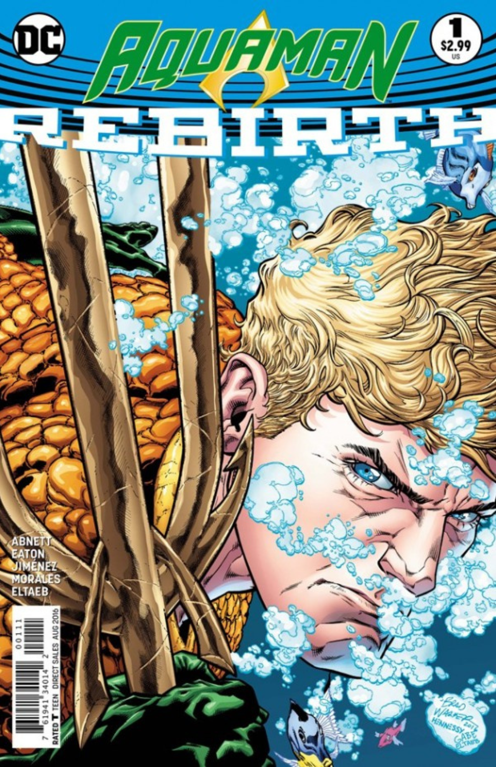 Aquaman: Rebirth #1 (2016)
