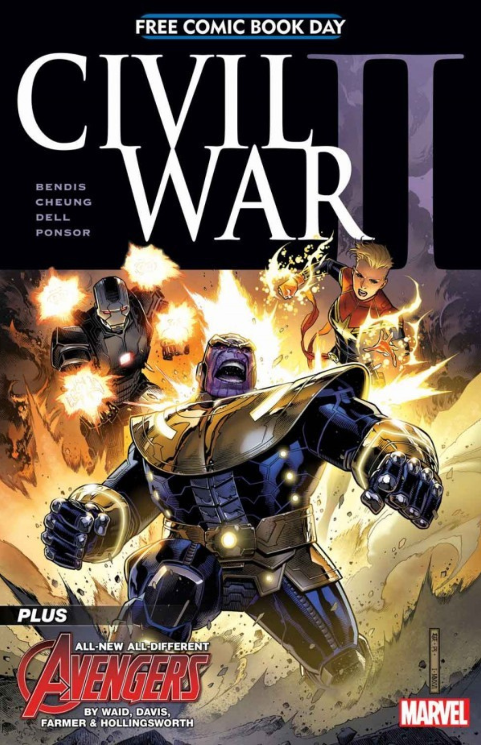 Free Comic Book Day 2016: Civil War II #1 (2016)
