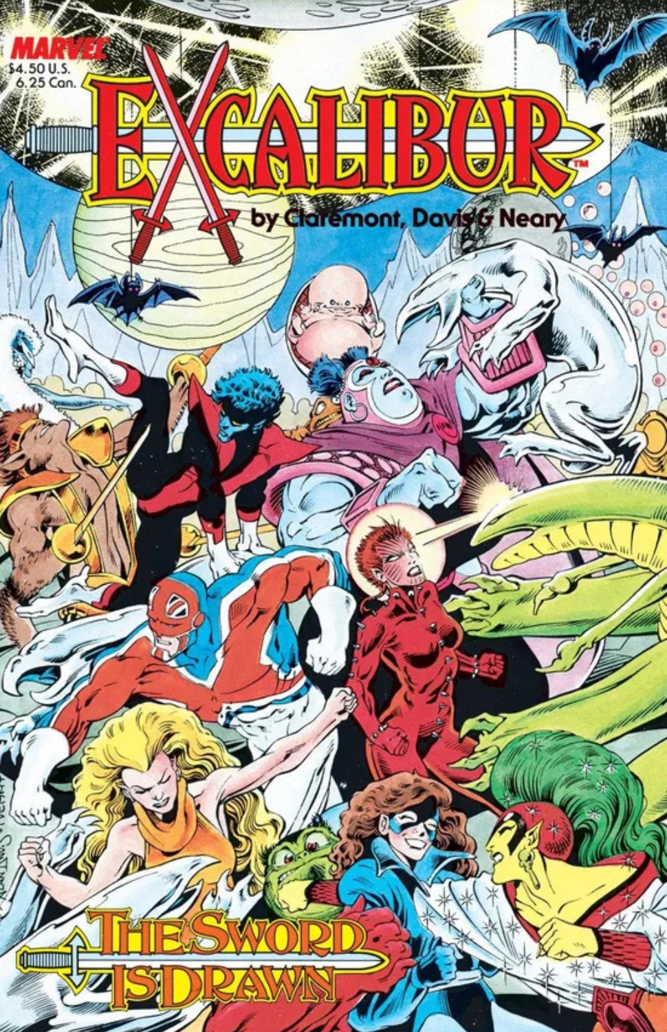 Excalibur: The Sword Is Drawn #1 (1988)
