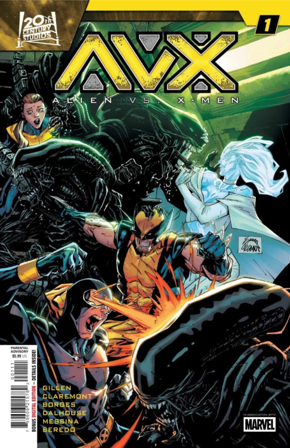 Alien vs. X-Men #1