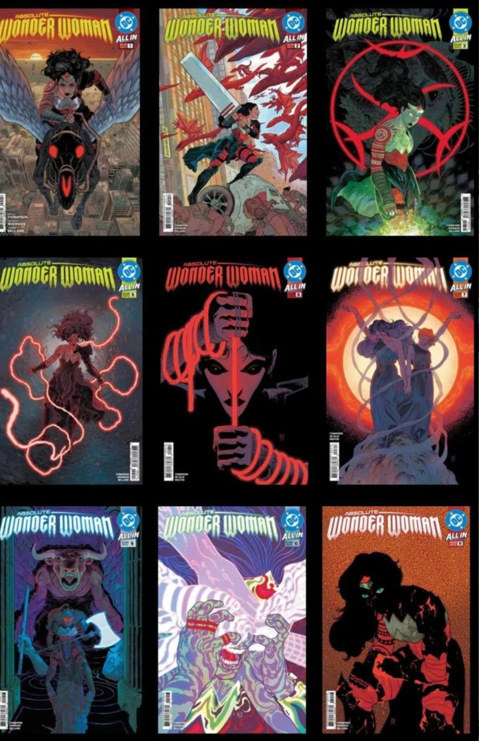 Absolute Wonder Woman: The First 11 Issues #1-11 Mega-Bundle!