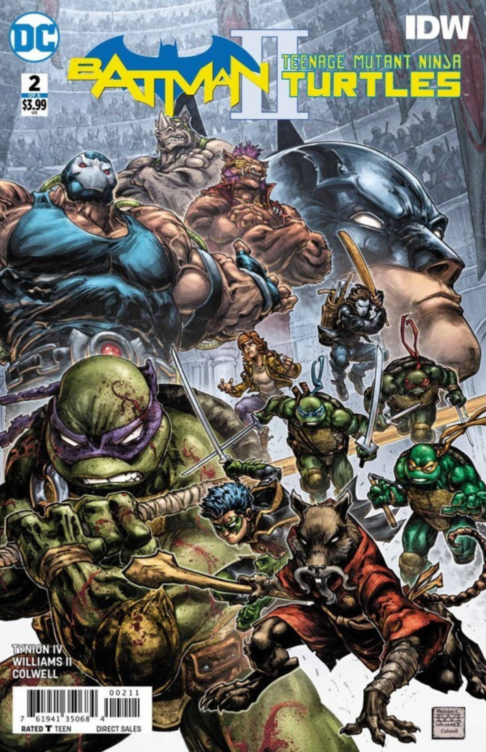 Batman / Teenage Mutant Ninja Turtles II #2