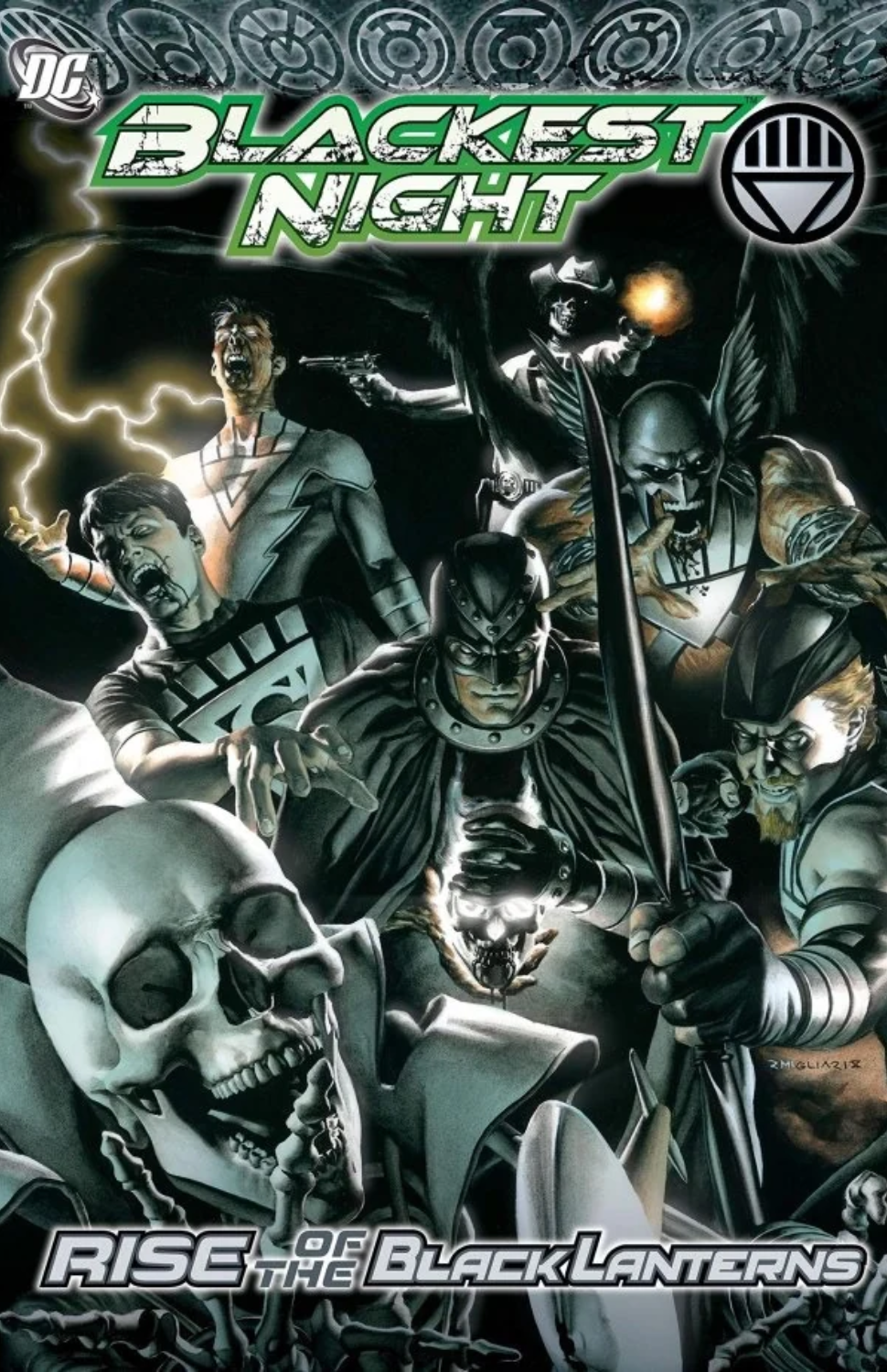 Blackest Night: Rise of the Black Lanterns TP