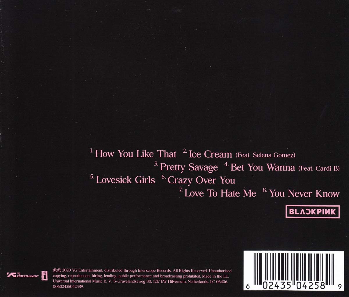Blackpink - The Album CD