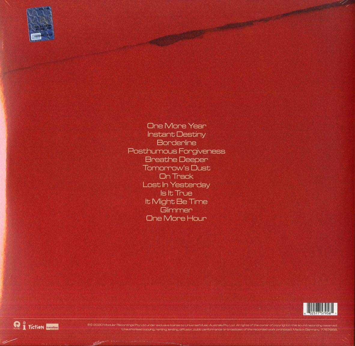 Tame Impala - The Slow Rush Double LP Vinyl