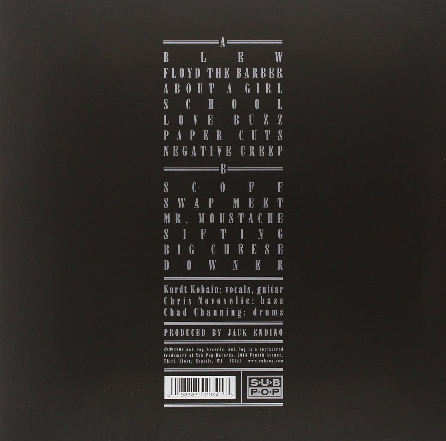 Nirvana - Bleach Vinyl