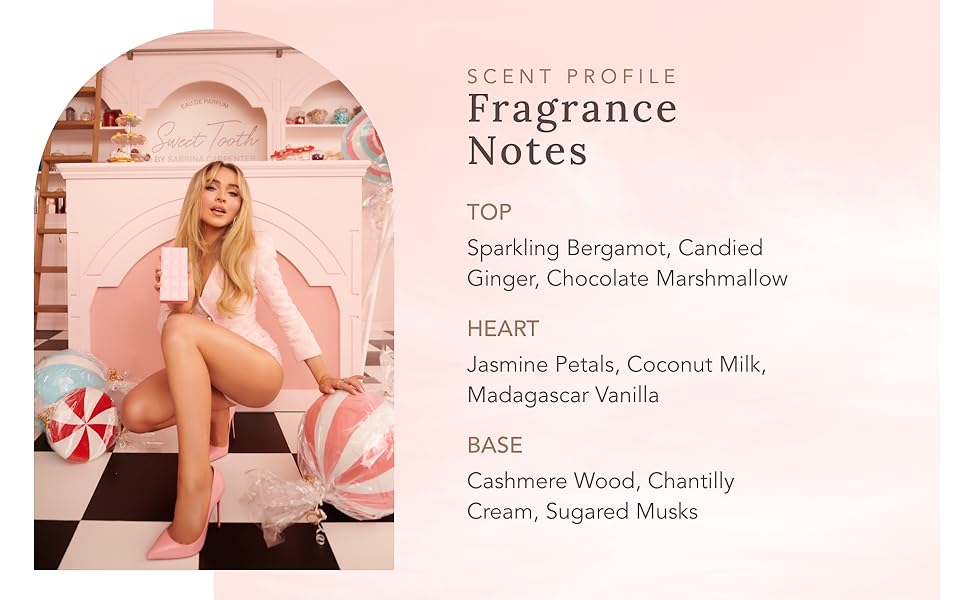 Sabrina Carpenter Sweet Tooth Eau de Parfum, Sweet Floral Perfume, 30ml/1Oz
