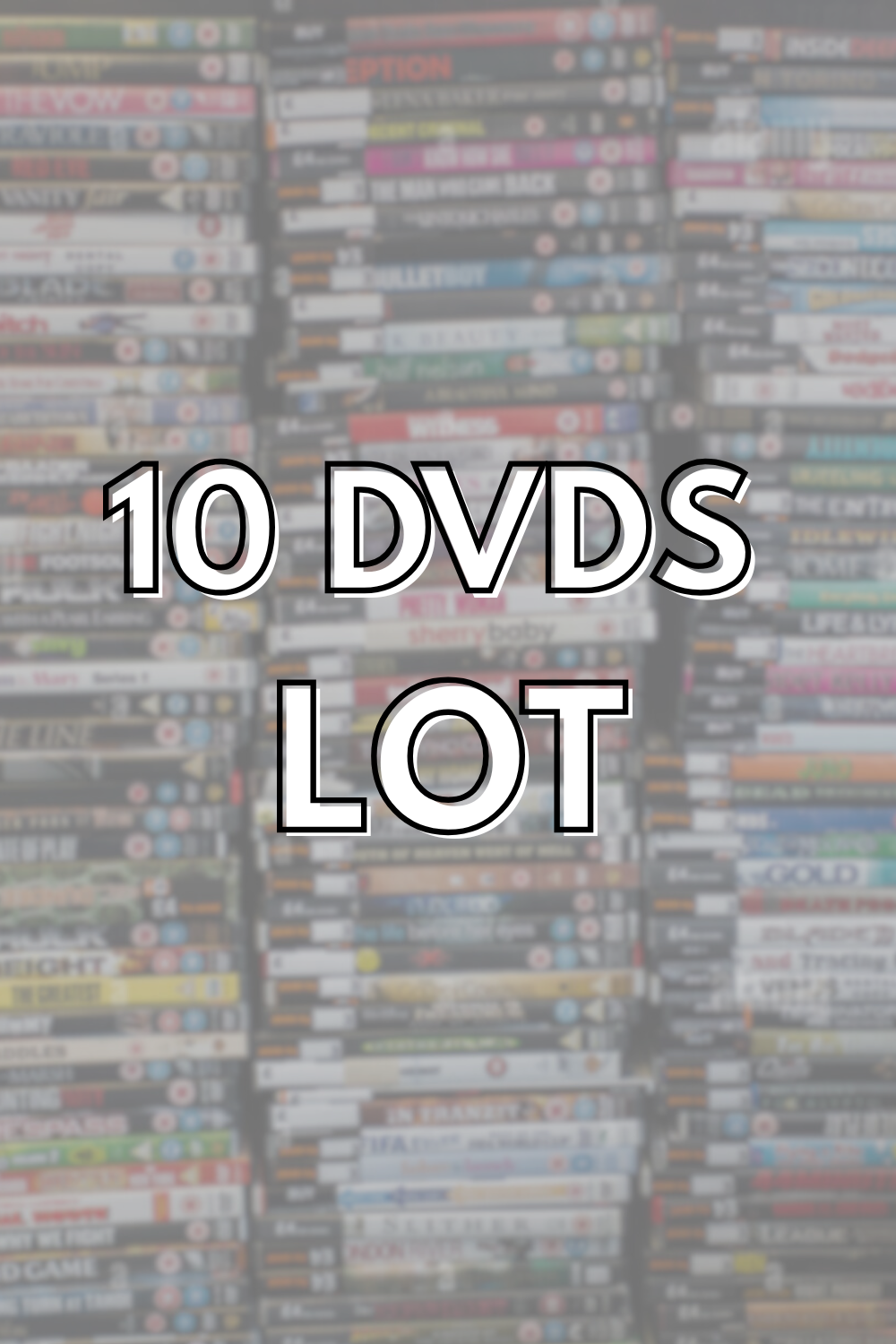 Lot of 10 DVDs