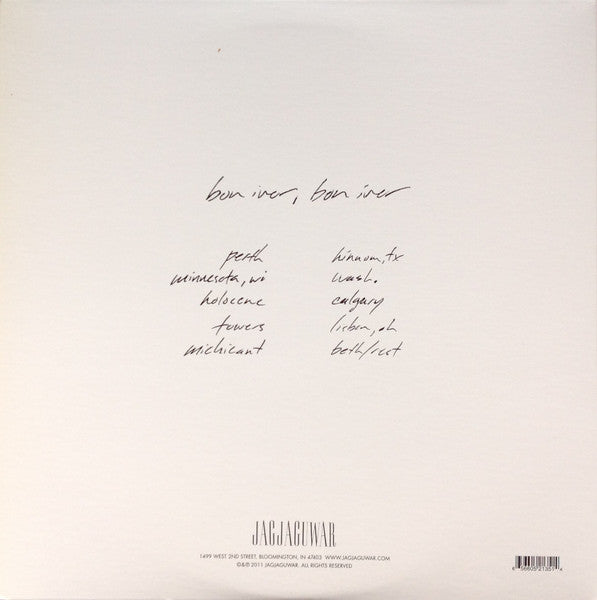 Bon Iver - Bon Iver Vinyl