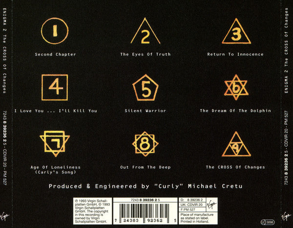 Enigma - The Cross Of Changes CD