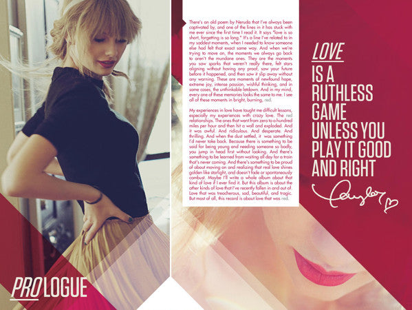 Taylor Swift - Red CD