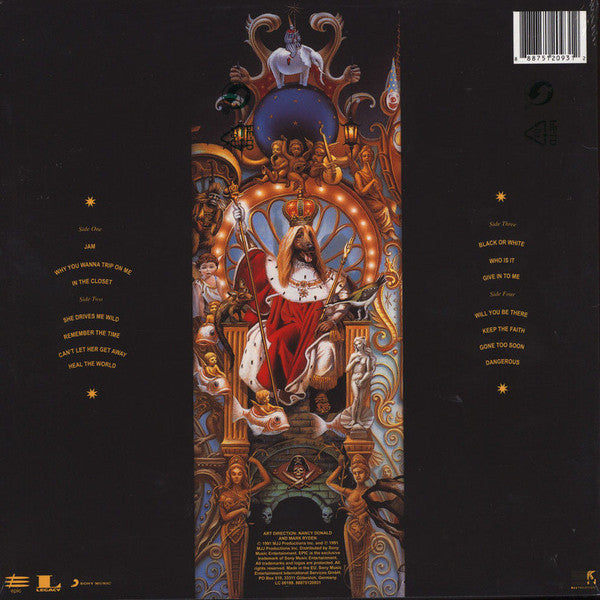 Michael Jackson - Dangerous Double LP Vinyl