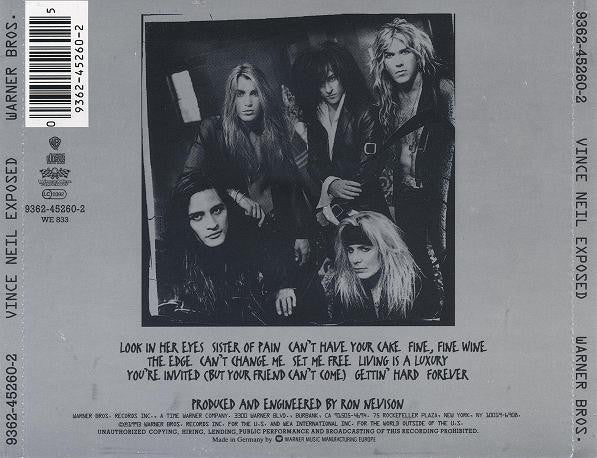 Vince Neil - Exposed CD