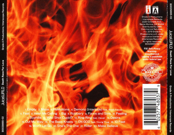 Juice WRLD - Death Race For Love CD