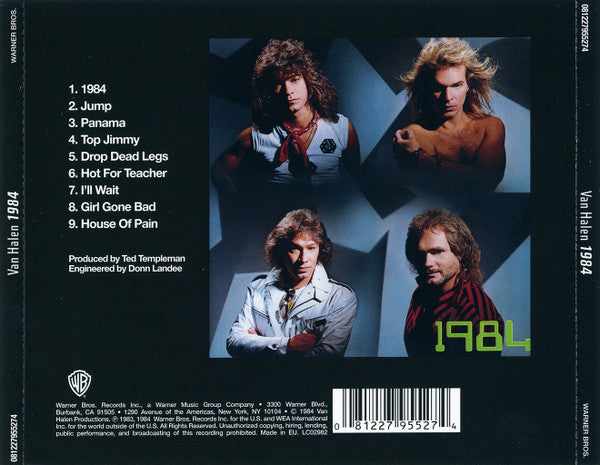 Van Halen - 1984 Remastered CD