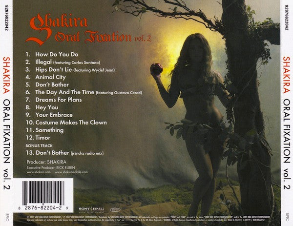 Shakira - Oral Fixation Vol. 2 CD