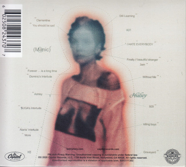 Halsey - Manic CD