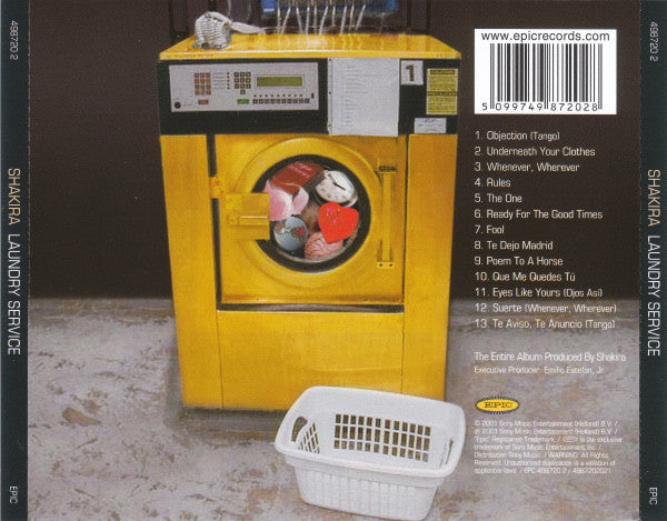 Shakira - Laundry Service CD