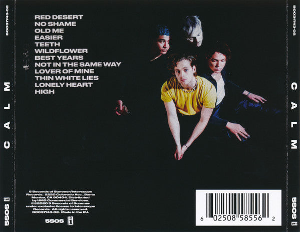 5 Seconds of Summer - CALM CD (5SOS)