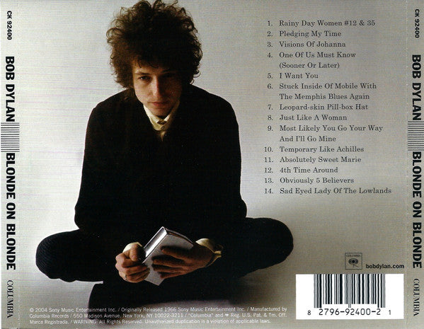 Bob Dylan - Blonde On Blonde CD