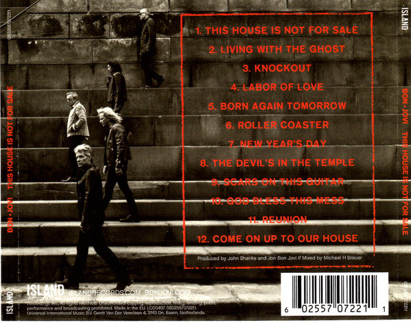 Bon Jovi - This House Is Not For Sale CD