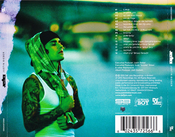 Justin Bieber - Justice CD
