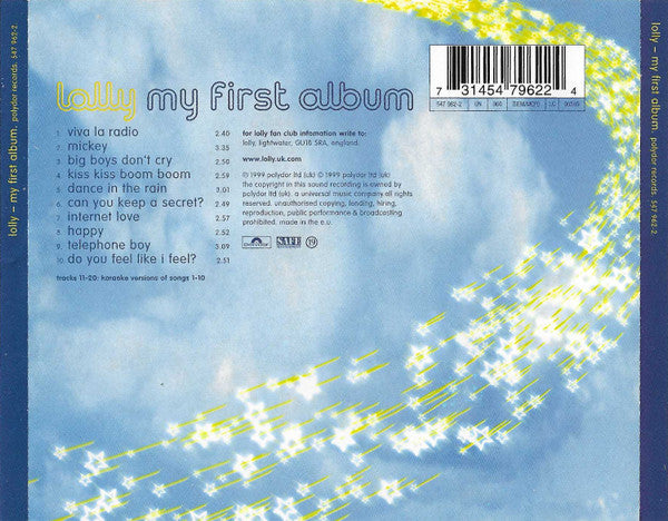 Lolly - My First Album CD